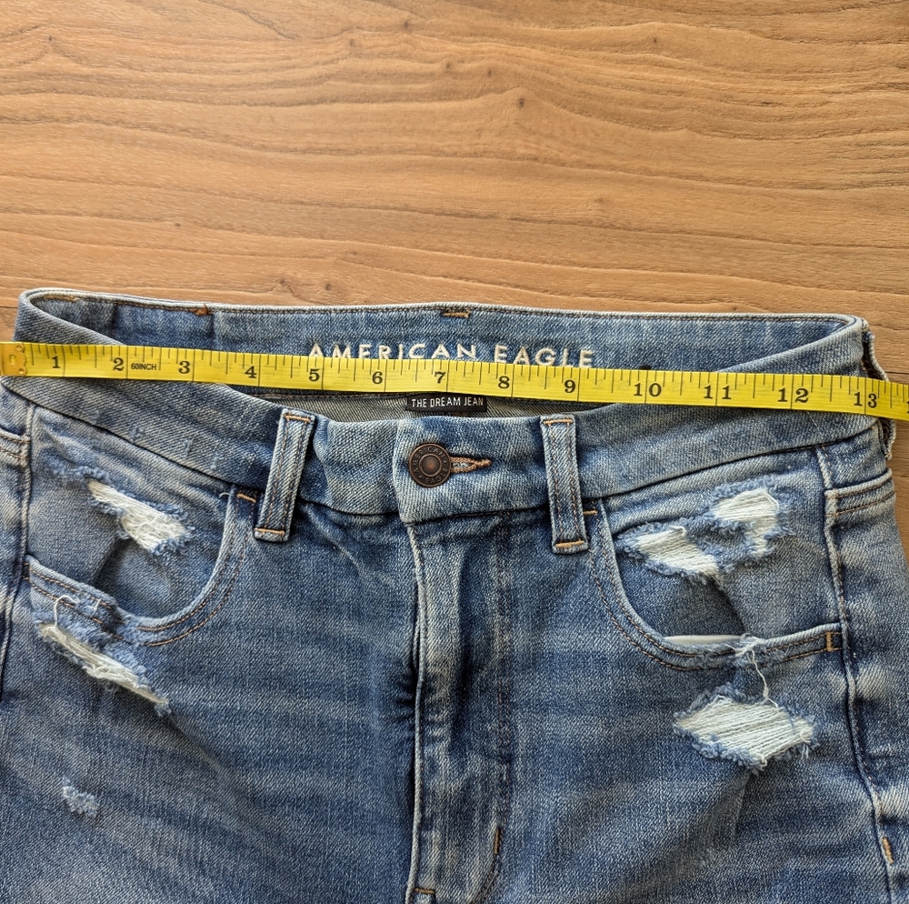 American Eagle Outfitters Blue Skinny Jeans - Picture 5 of 8